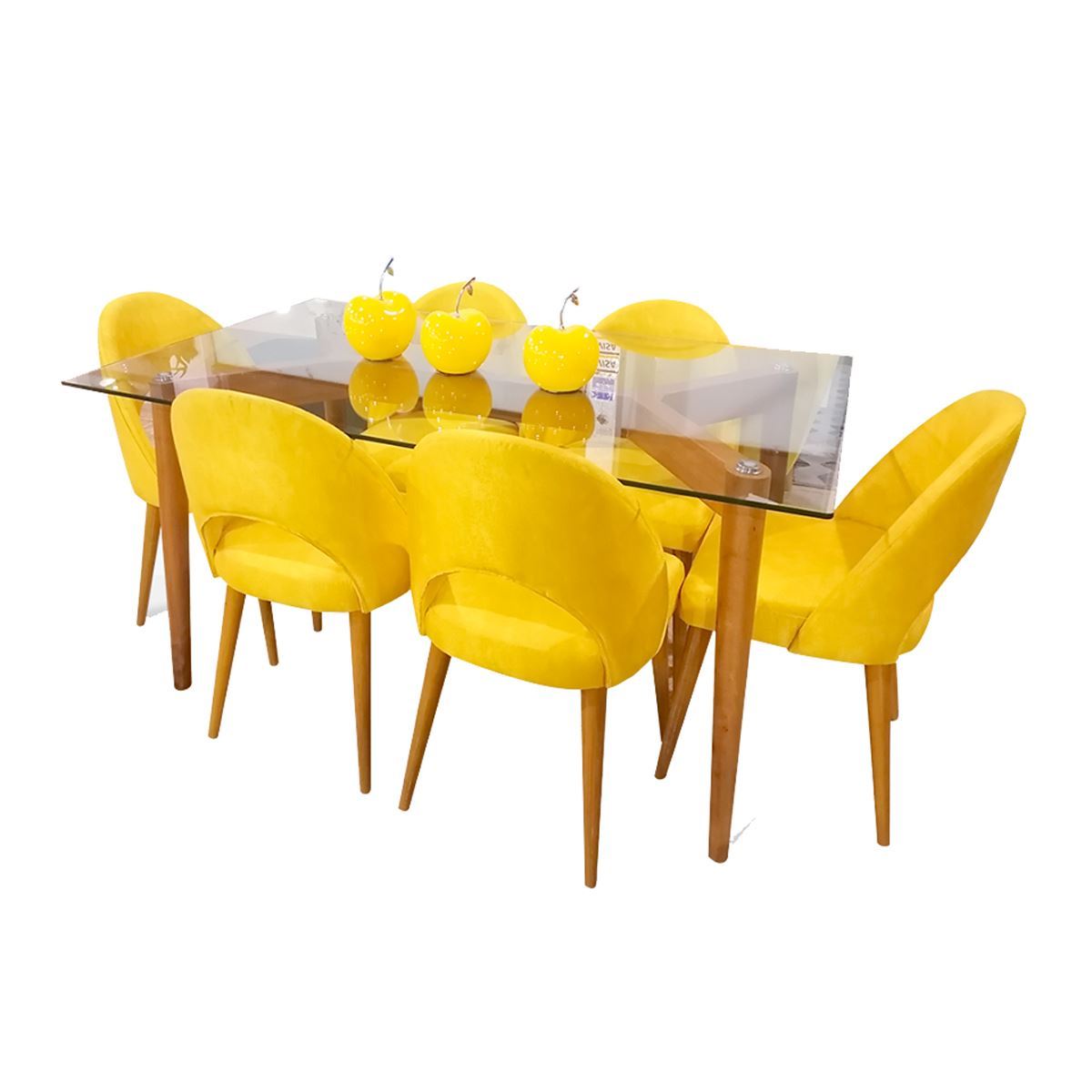 COMEDOR PEREZ 6 SILLAS - FALOTIH 3M - FLT3MCOM077-6